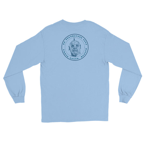 El Palometero Stamp - Men’s Long Sleeve Shirt - Tail Magazine Fly Shop