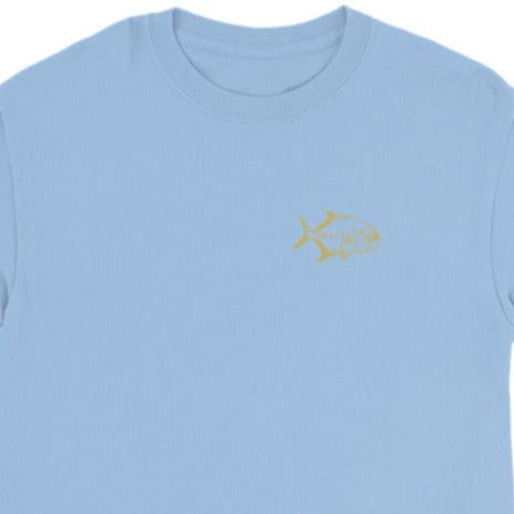 tarpon, permit, and bonefish shirt  for saltwater fly fishing