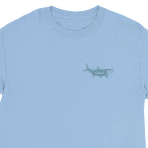 tarpon, permit, and bonefish shirt  for saltwater fly fishing