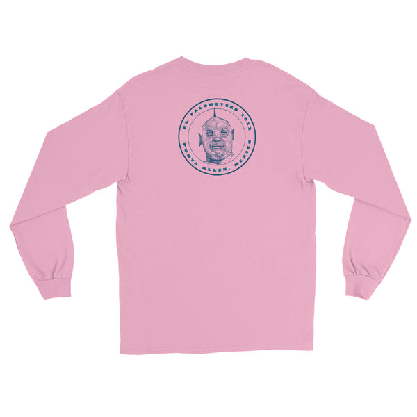 El Palometero Stamp - Men’s Long Sleeve Shirt - Tail Magazine Fly Shop