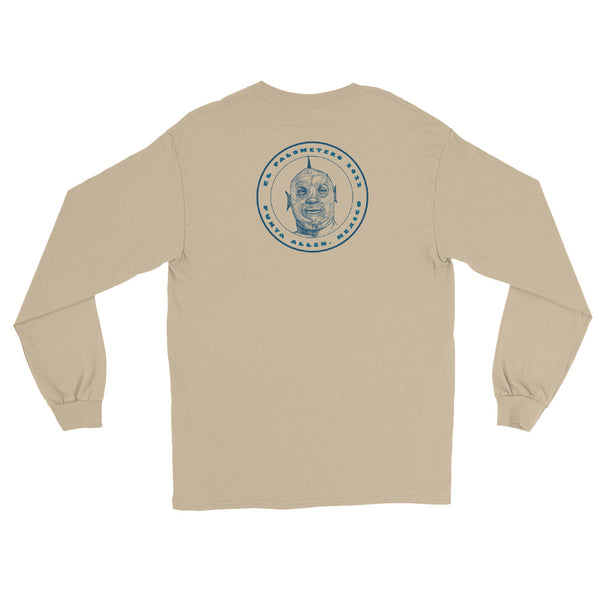 El Palometero Stamp - Men’s Long Sleeve Shirt - Tail Magazine Fly Shop