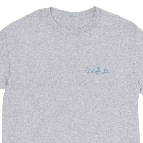 tarpon, permit, and bonefish shirt  for saltwater fly fishing