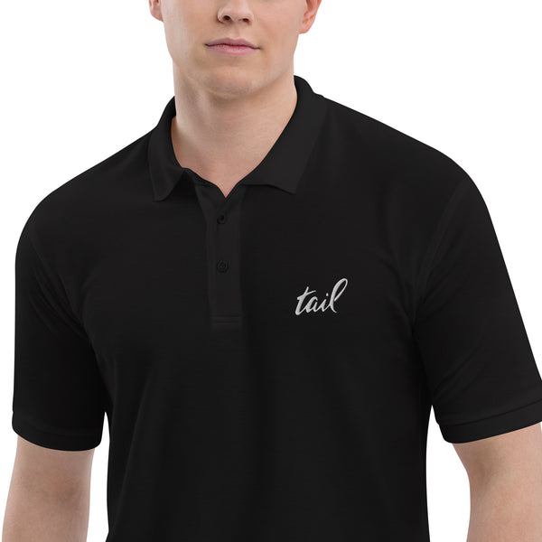 Embroidered Tail Polo - Tail Magazine Fly Shop