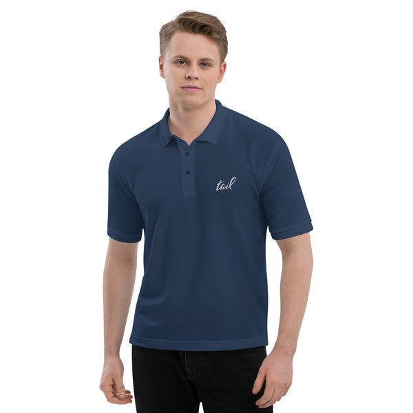 Embroidered Tail Polo - Tail Magazine Fly Shop
