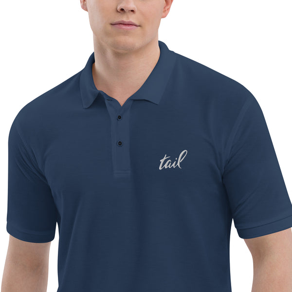 Embroidered Tail Polo - Tail Magazine Fly Shop
