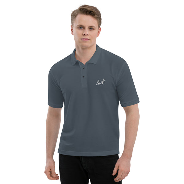 Embroidered Tail Polo - Tail Magazine Fly Shop