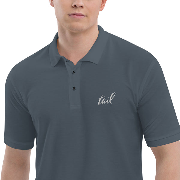 Embroidered Tail Polo - Tail Magazine Fly Shop
