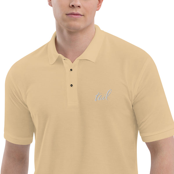 Embroidered Tail Polo - Tail Magazine Fly Shop