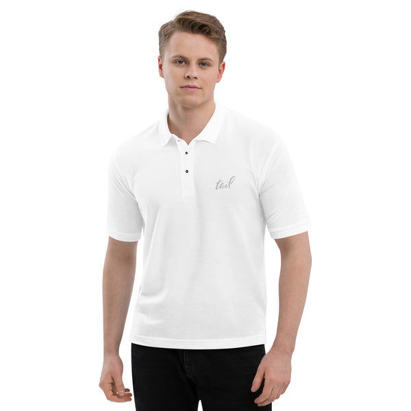 Embroidered Tail Polo - Tail Magazine Fly Shop