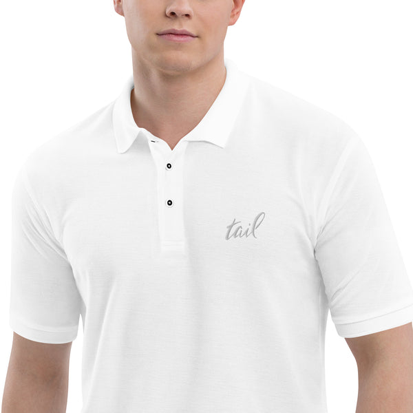 Embroidered Tail Polo - Tail Magazine Fly Shop