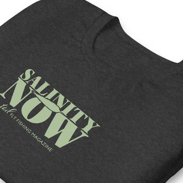 Salinity Now - Lt olive graphic SS - Tail Magazine Fly Shop