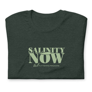Salinity Now - Lt olive graphic SS - Tail Magazine Fly Shop