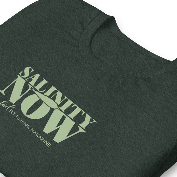 Salinity Now - Lt olive graphic SS - Tail Magazine Fly Shop