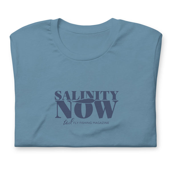 Salinity Now Tee  - Navy graphic SS - Tail Magazine Fly Shop